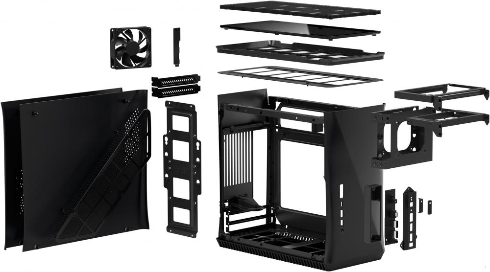 Корпус Fractal Design Era ITX Carbon - TG FD-CA-ERA-ITX-BK