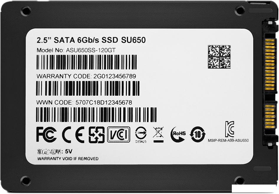 SSD ADATA Ultimate SU650 240GB ASU650SS-240GT-R