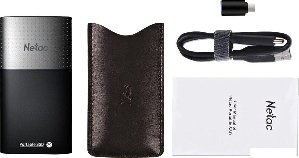 Внешний накопитель Netac Z9 250GB NT01Z9-250G-32BK