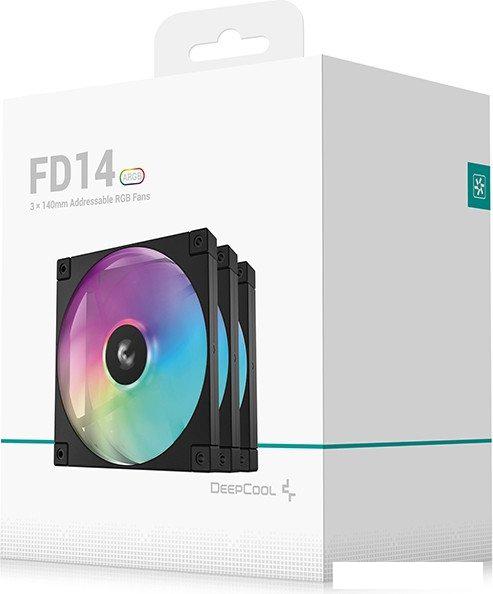 Системы охлаждения DeepCool FD14 ARGB R-FD14-BKAPN3-G