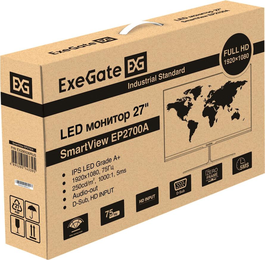Монитор ExeGate SmartView EP2700A EX295530RUS Монитор ExeGate SmartView EP2700A EX295530RUS