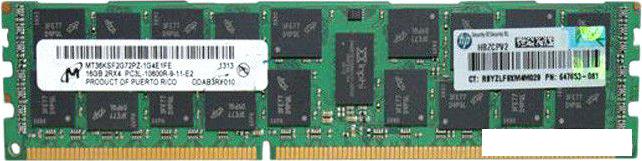 Оперативная память HP 16GB DDR4 PC4-17000 [726719-B21]