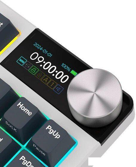 Клавиатура Royal Kludge S85 White Night (RK Cloud)