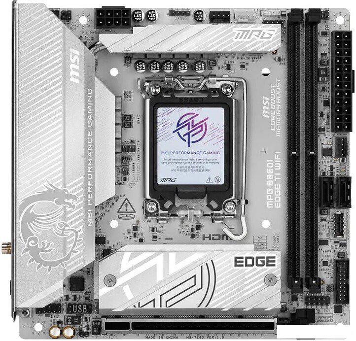 Материнские платы MSI MPG B860I Edge TI WiFi