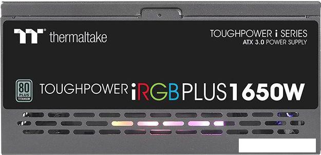 Блок питания Thermaltake Toughpower iRGB Plus 1650W Titanium TT Premium Edition PS-TPI-1650F3FDTE-1