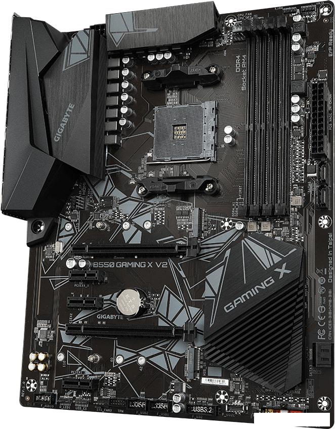 Материнская плата Gigabyte B550 Gaming X V2 (rev. 1.0/1.1/1.2) Материнская плата Gigabyte B550 Gaming X V2 (rev. 1.0/1.1/1.2)