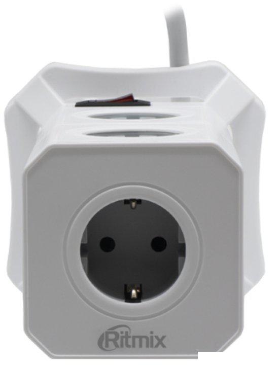 Сетевой фильтр Ritmix RM-292C (белый)