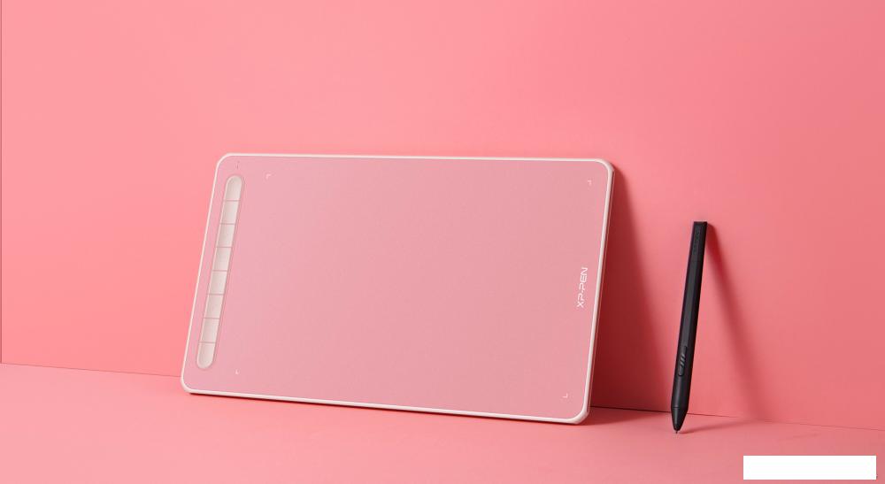Графический планшет XP-Pen Deco 01 V2 (розовый)