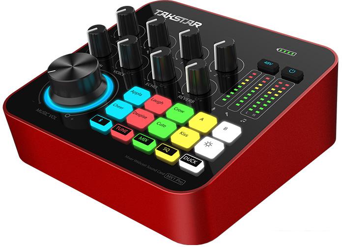 Внешняя звуковая карта Takstar MX1 Pro