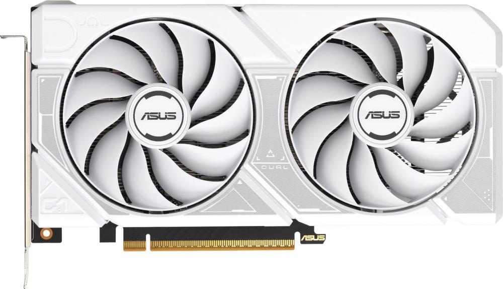 Видеокарта ASUS Dual GeForce RTX 5060 8GB GDDR7 White OC Edition DUAL-RTX5060-O8G-WHITE