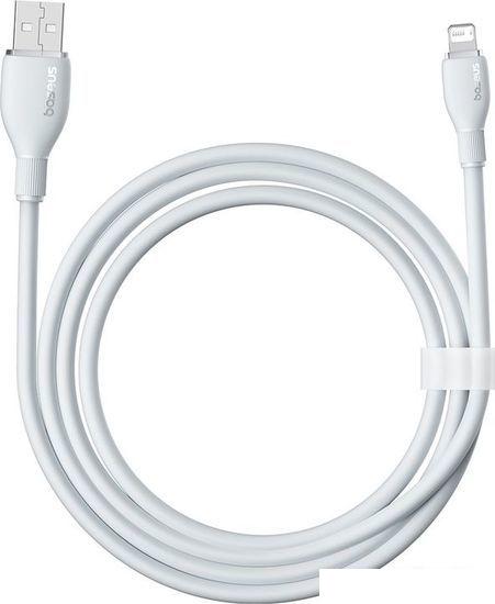 Кабель Baseus Pudding Series USB Type-A - Lightning (2 м, белый)