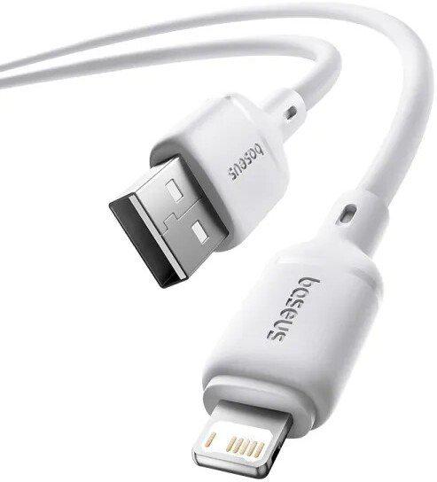 Кабель Baseus Silky Series Fast Charging Cable USB Type-A - Lightning (2 м, белый)