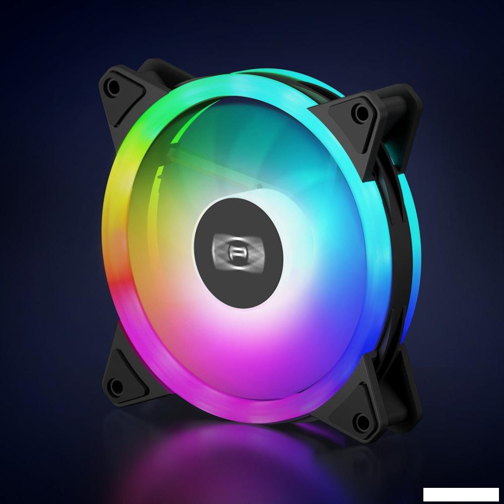Вентилятор для корпуса PCCooler F3 T120 ARGB (черный)