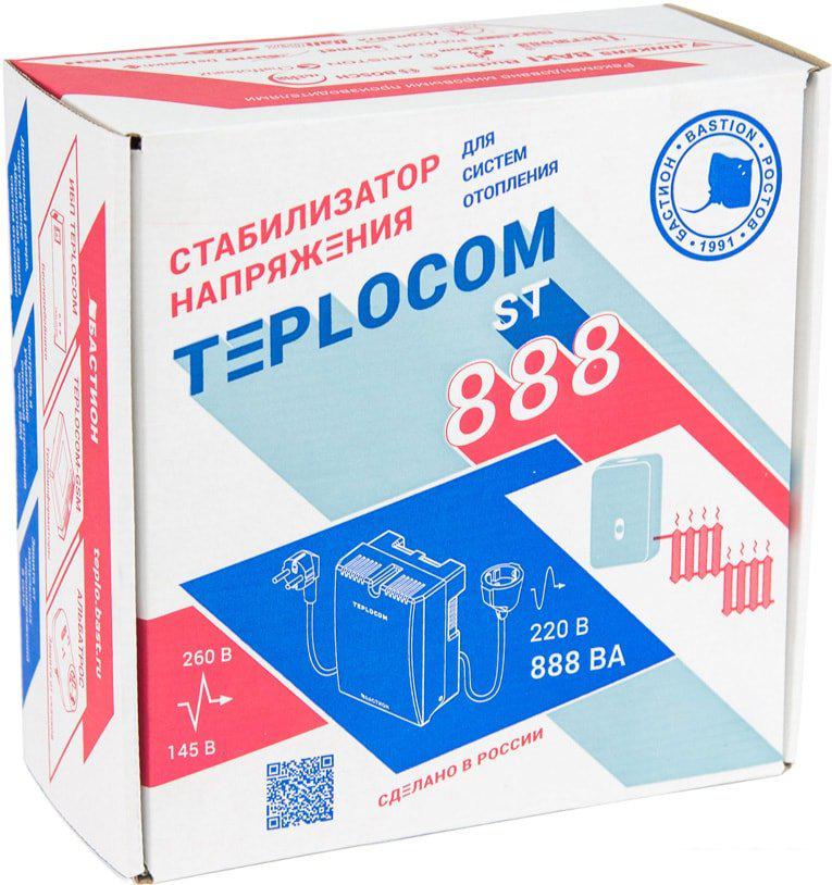 Стабилизатор напряжения TEPLOCOM ST-888