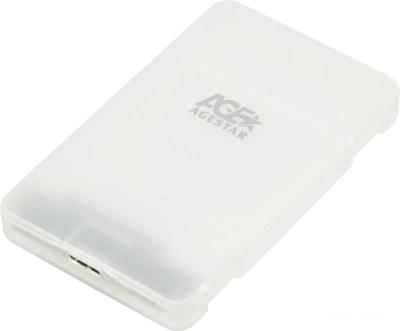 Бокс для накопителей 2.5" AgeStar 3UBCP3 (белый)