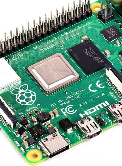 Одноплатный компьютер Raspberry Pi 4 Model B 2GB
