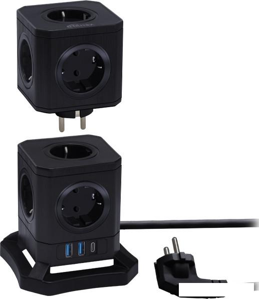 Сетевой фильтр Ritmix RM-292C (черный)