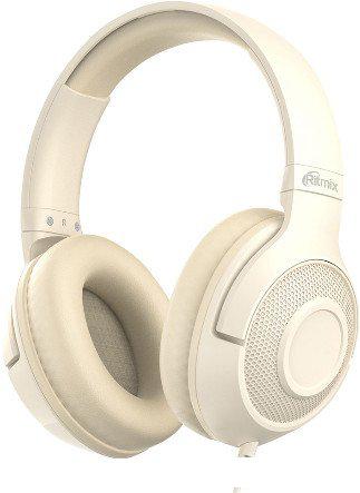 Наушники Ritmix RH-544 (бежевый)