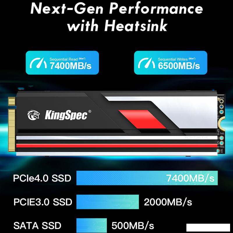 SSD KingSpec XG7000 Pro 1TB