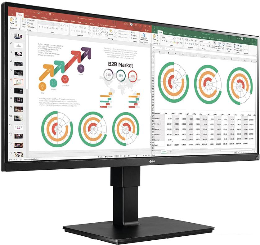 Монитор LG UltraWide 34BN770-B Монитор LG UltraWide 34BN770-B