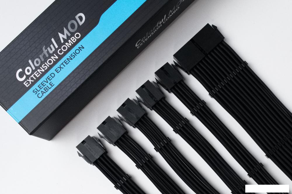 Кабель Qingsea Colorful MOD Extansion Combo QHM-0801 (черный)