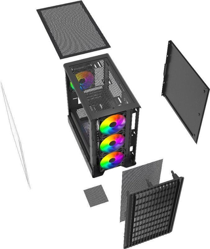 Корпус Powercase Mistral Micro C4B CMMCB-A4