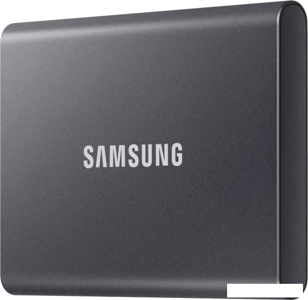 Внешний накопитель Samsung T7 500GB (серый)