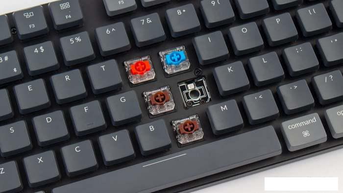 Клавиатура Keychron K5 SE RGB K5SE-E2-RU (Keychron Low Profile Optical Blue)