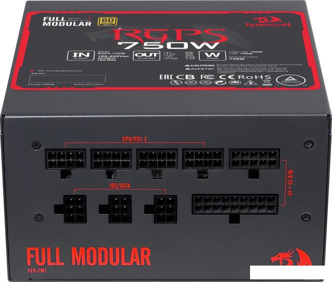 Блок питания Redragon RGPS-750W 70488