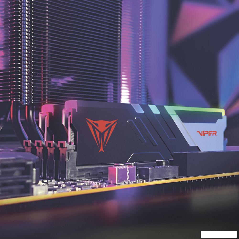 Оперативная память Patriot Viper Venom RGB 2x32ГБ DDR5 6000 МГц PVVR564G600C30K