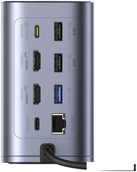 Док-станция Baseus Nomos NU1 Air Win 12-in-1 Docking Station B00568103813-00