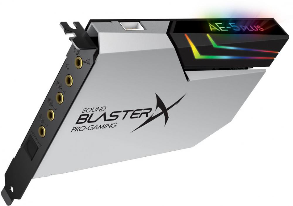 Внутренняя звуковая карта Creative Sound BlasterX AE-5 Plus Pure Edition