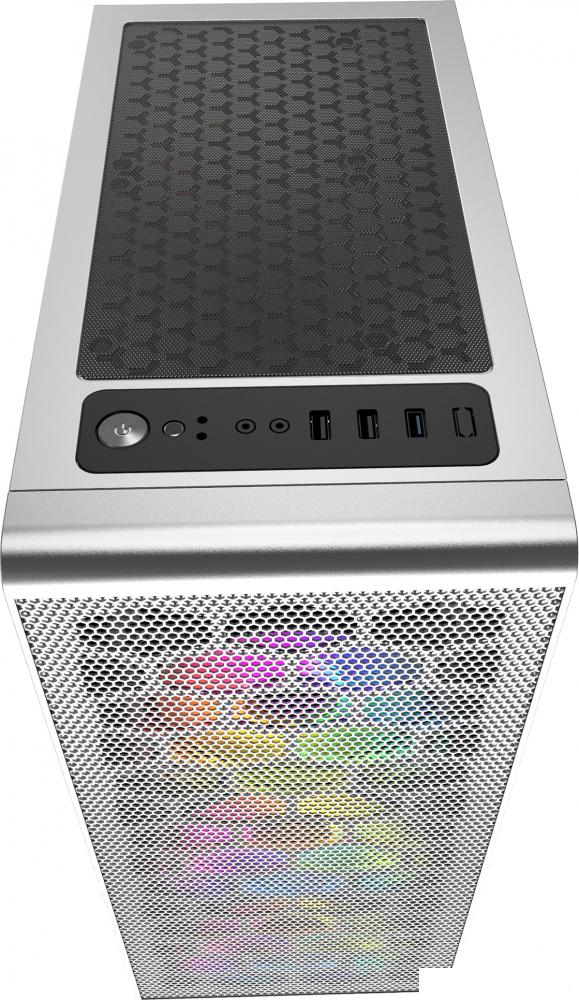 Корпус Powercase Mistral Z4C LED (белый)