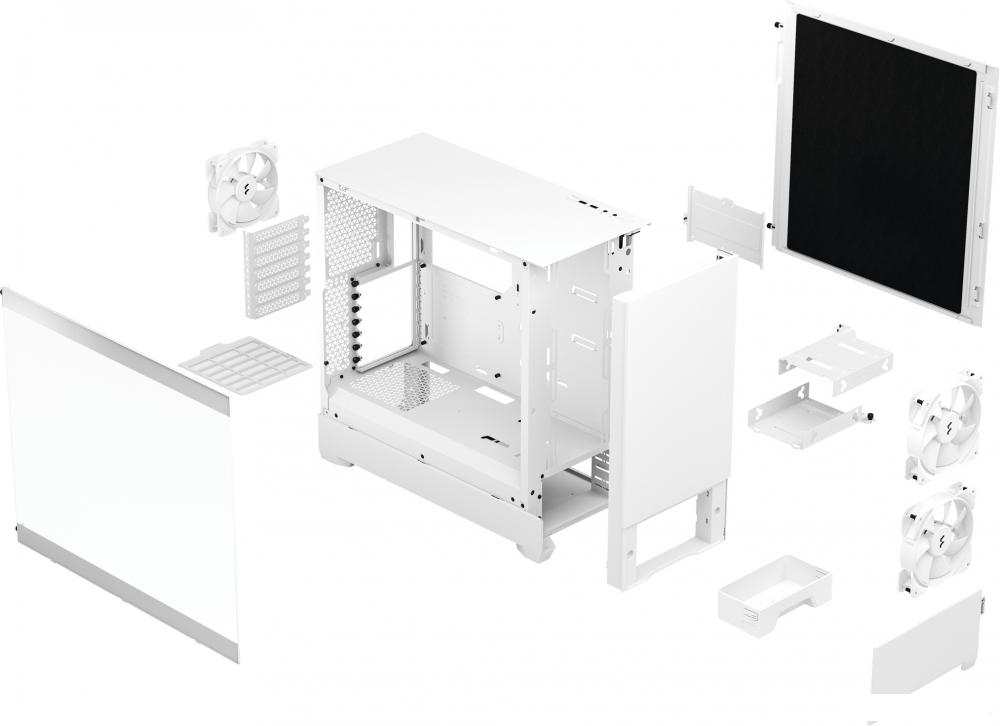 Корпус Fractal Design Pop Silent White TG Clear Tint FD-C-POS1A-04