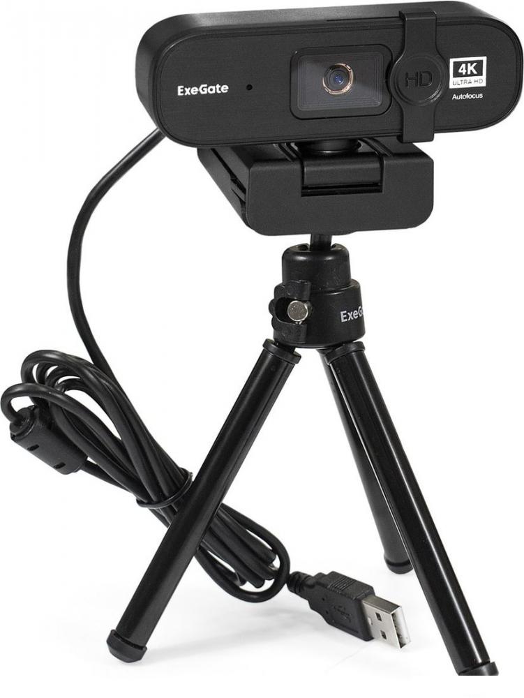 Веб-камера ExeGate Stream HD 4000 4K UHD T-Tripod