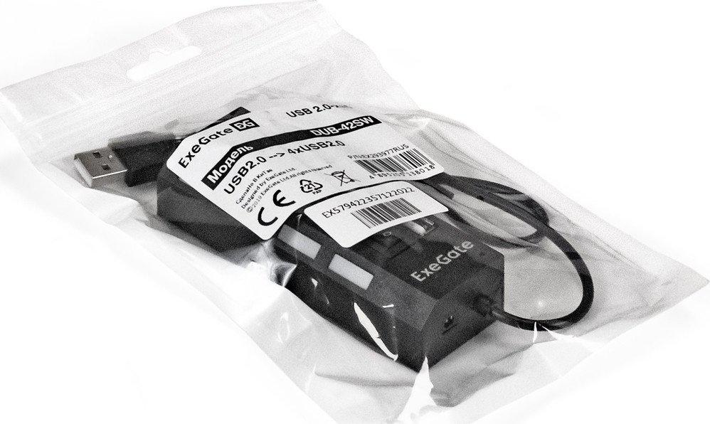 USB-хаб ExeGate DUB-42SW EX293977RUS