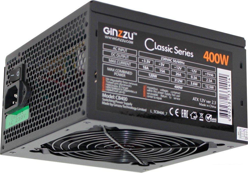 Блок питания Ginzzu CB400