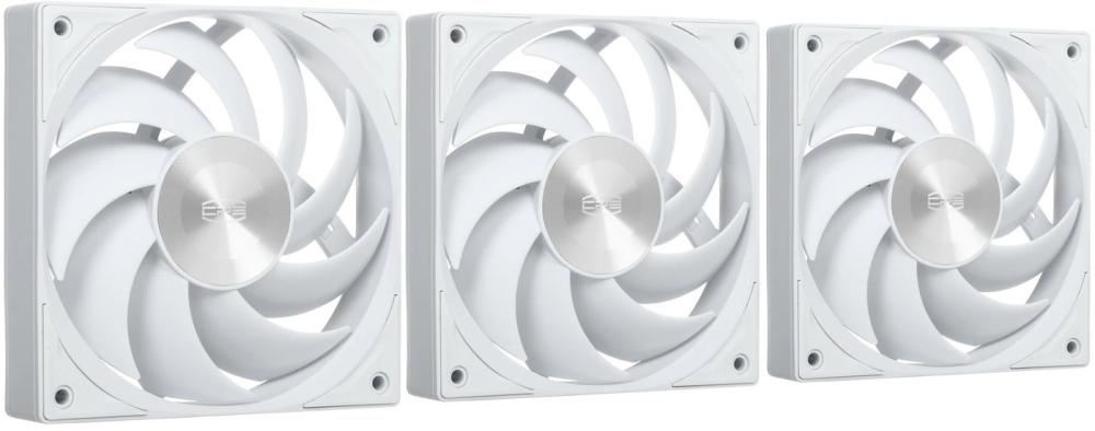 Вентилятор для корпуса PCCooler F5 R120 (белый, 3 шт.)