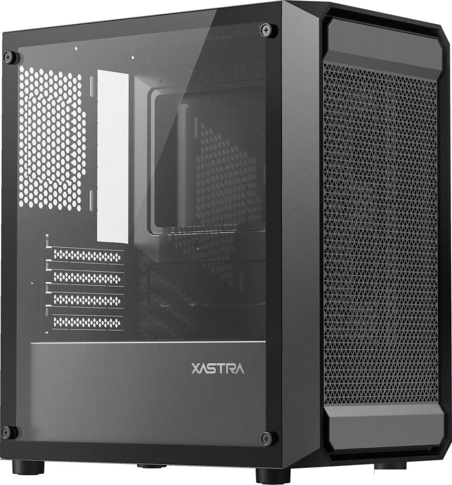 Корпус XASTRA A303M 3FRGB (черный)