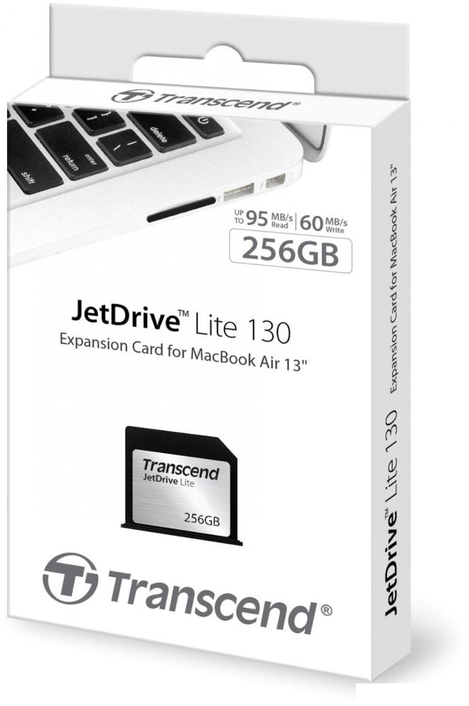 Карта памяти Transcend SDXC JetDrive Lite 130 256GB [TS256GJDL130]