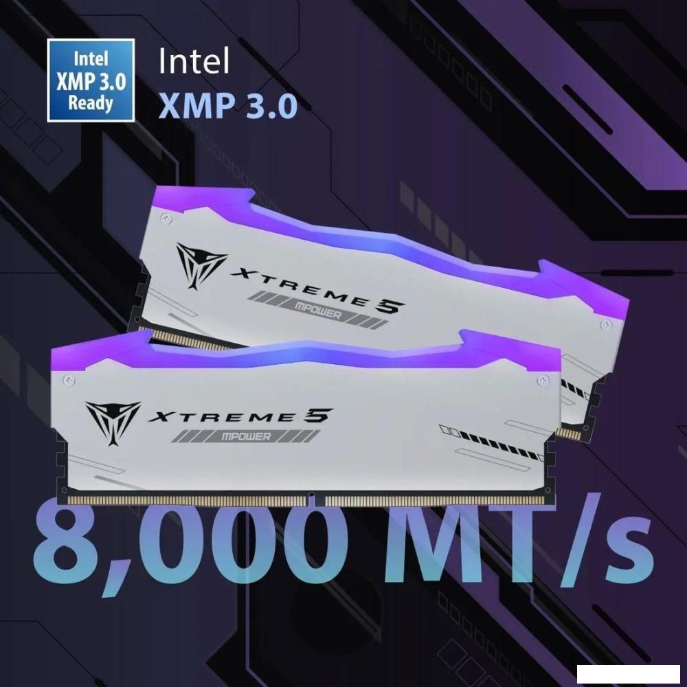 Оперативная память Patriot Viper Xtreme 5 2x24ГБ DDR5 6000 МГц PVXR548G60C30KM