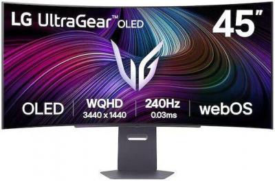 Мониторы LG UltraGear OLED 45GX90SA-B