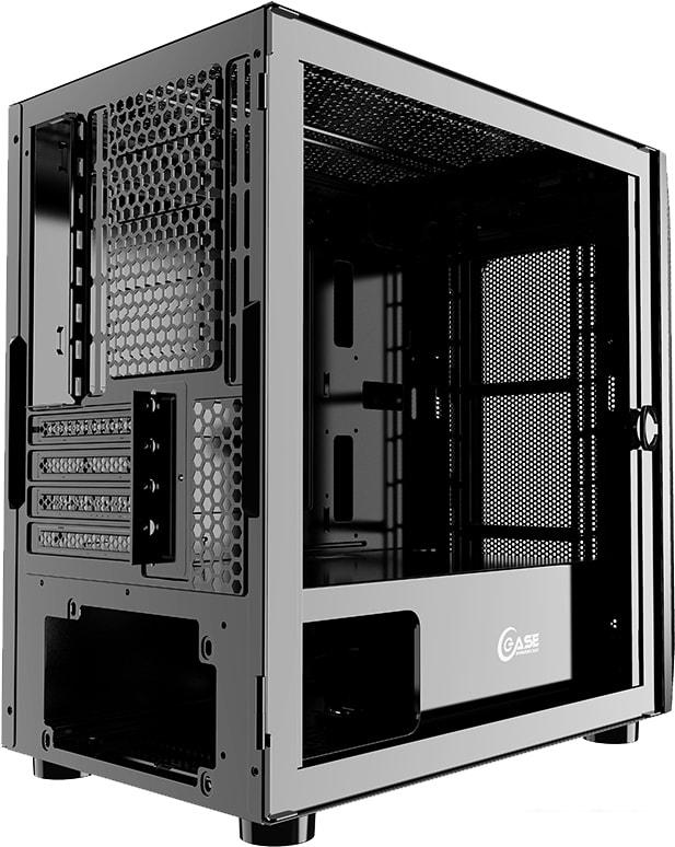 Корпус Powercase Mistral Micro H3B Mesh LED