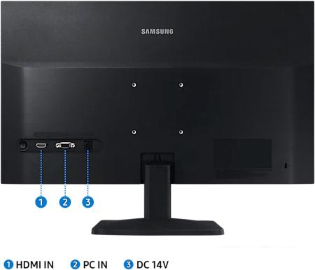 Монитор Samsung S33 LS24A336NHUXEN Монитор Samsung S33 LS24A336NHUXEN