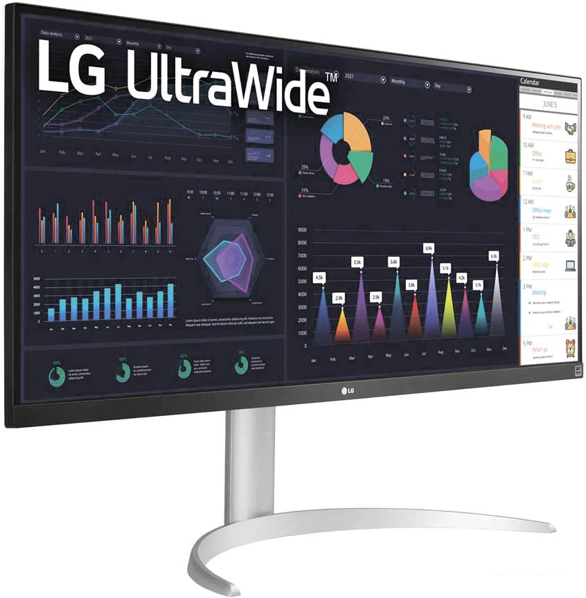 Монитор LG 34WQ650-W Монитор LG 34WQ650-W
