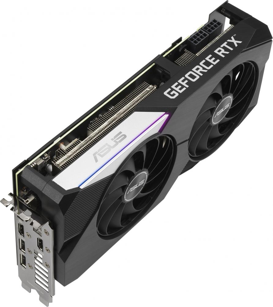 Видеокарта ASUS Dual GeForce RTX 3070 V2 OC 8GB GDDR6 LHR DUAL-RTX3070-O8G-V2 Видеокарта ASUS Dual GeForce RTX 3070 V2 OC 8GB GDDR6 LHR DUAL-RTX3070-O8G-V2