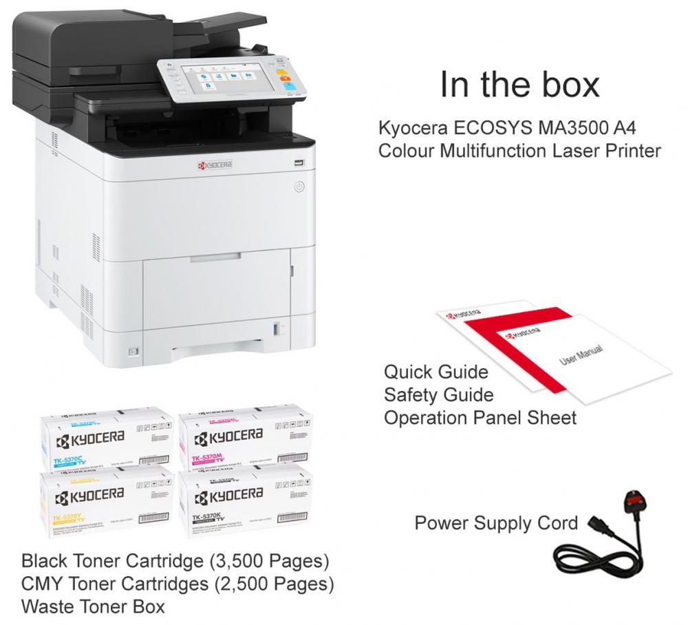 МФУ Kyocera Mita ECOSYS MA3500cix 1102YK3NL0 МФУ Kyocera Mita ECOSYS MA3500cix 1102YK3NL0