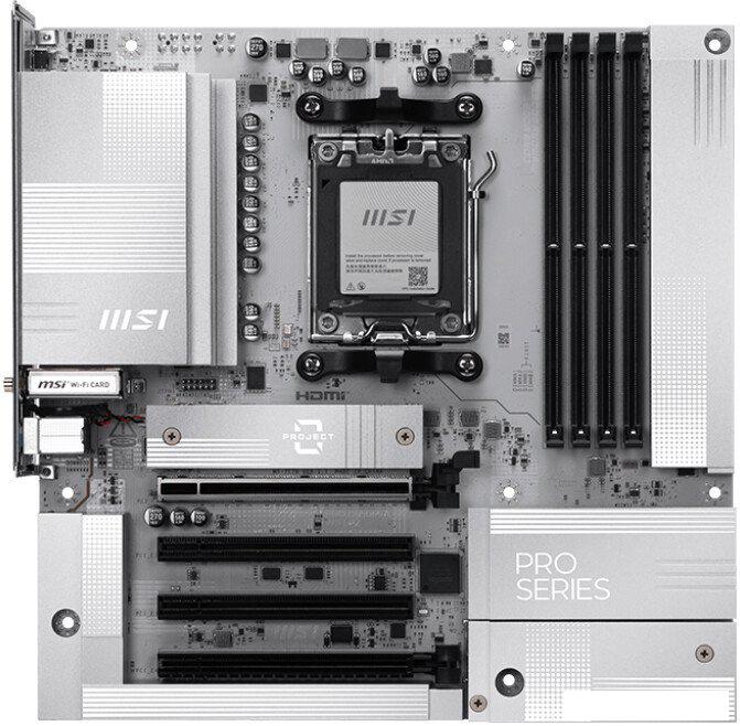Материнские платы MSI Pro B850M-A WiFi PZ