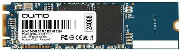 SSD QUMO Novation 3D TLC 240GB Q3DT-240GMSY-M2