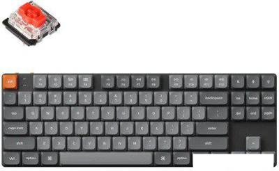 Клавиатура Keychron K1 Max White LED K1M-A1-RU (Gateron Low Profile Red 2.0)